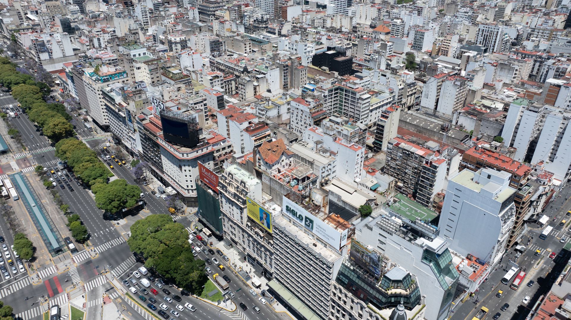Vista aérea Buenos Aires