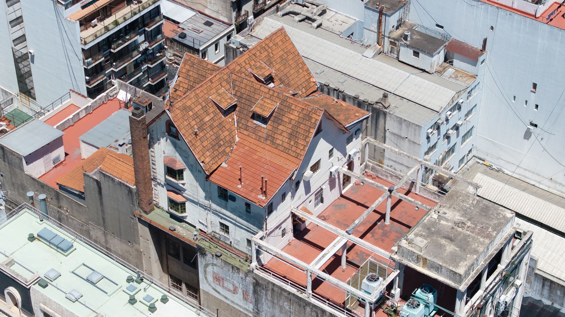 Chalet Díaz desde drone